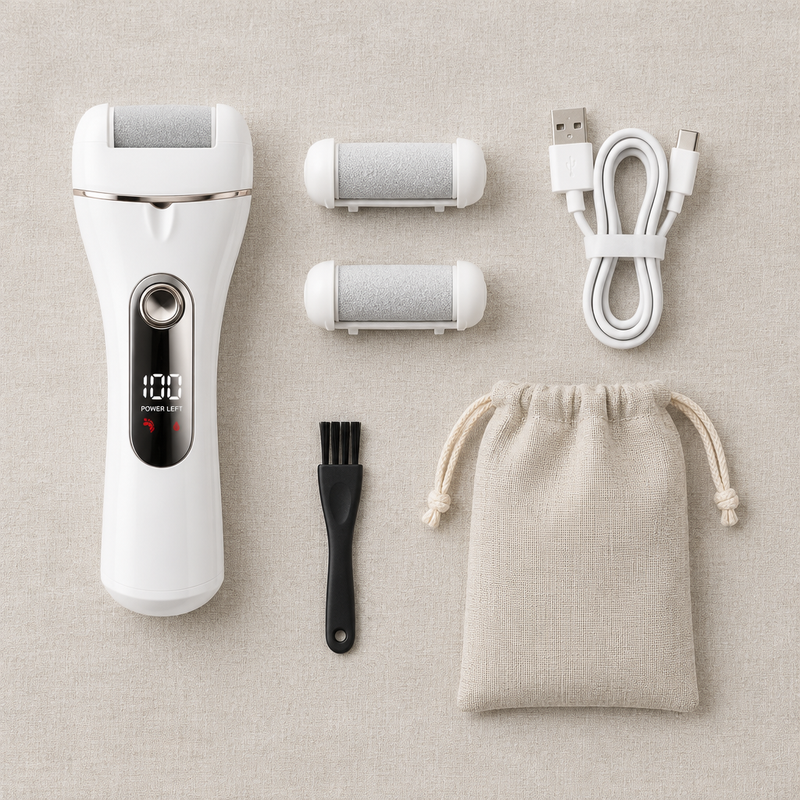 Velvet Electric Foot File – SOLEN