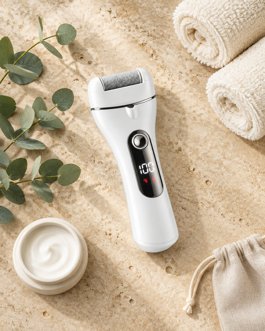 Rituel soin des pieds avec la râpe SOLEN